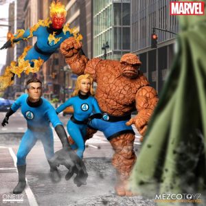 Mezco Toyz Marvel Fantastic 4 Deluxe Set ONE:12
