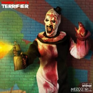 Mezco Toyz Terrifier One:12 Collective Art the Clown Deluxe Edition